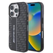 AMG Carbon Pattern Zadní Kryt pro iPhone 16 Pro Max Black