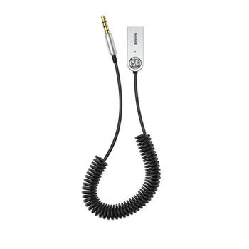 Baseus CABA01-01 Bluetooth 5.0 Adaptér do 3,5mm Jack Black