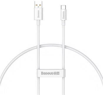 Baseus Superior Series Fast Charging Datový Kabel USB - USB-C 100W 0.25m Moon White