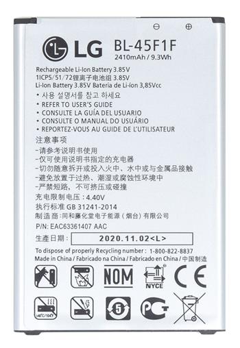 BL-45F1F LG Baterie 2410mAh Li-Ion (Bulk)