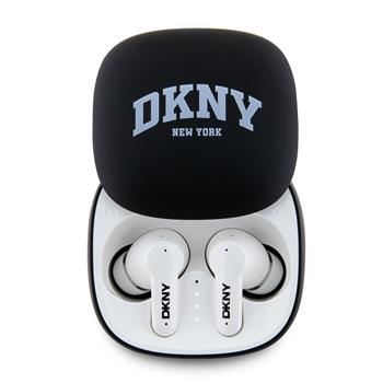 DKNY 3D Rubber Matte Finish TWS Bezdrátová Sluchátka Black