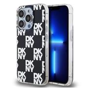 DKNY PC/TPU Checkered Pattern Zadní Kryt pro iPhone 14 Pro Max Black