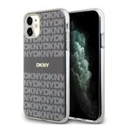 DKNY PC/TPU Repeat Pattern Tonal Stripe Magsafe Zadní Kryt pro iPhone 11 Beige