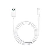 DL129 Realme USB-C Datový Kabel Fast Charge 65W 1m White (Bulk)