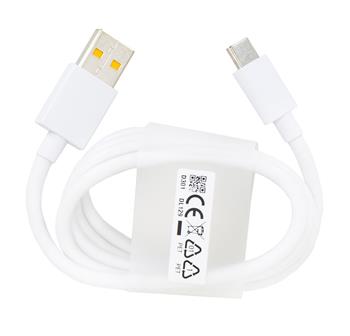 DL129 Realme USB-C Datový Kabel Fast Charge 65W 1m White (Service Pack)