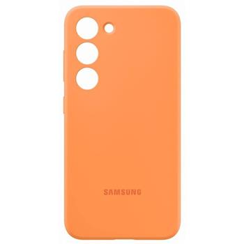 EF-PS911TOE Samsung Silikonový Kryt pro Galaxy S23 Orange