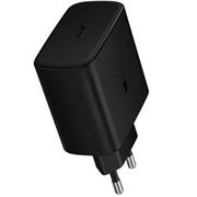 EP-TA845EBE Samsung Quickcharge USB-C 45W Cestovní nabíječka Black (OOB Bulk)