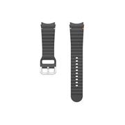 ET-SNL31LBE Samsung Galaxy Watch 4/5/6/7 Sportovní Řemínek 20mm M/L Dark Gray