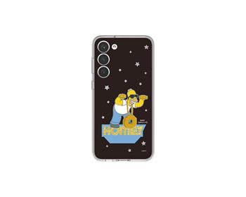 GP-TOS916SBB Simpsonovi Dekorace Zadního Krytu Pro Samsung Galaxy S23+ Black