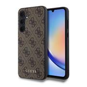 Guess 4G Zadní Kryt pro Samsung Galaxy A35 5G Brown