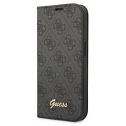 Guess PC/TPU 4G Metal Camera Outline Book Pouzdro pro iPhone 14 Pro Black