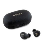 Guess PU Grained ENC TWS Bezdrátová Sluchátka Black