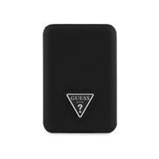 Guess PU Grained Triangle Logo MagSafe Powerbanka 5000mAh Black