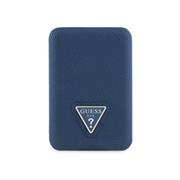 Guess PU Grained Triangle Logo MagSafe Powerbanka 5000mAh Blue