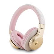 Guess PU Leather 4G Script Logo BT5.3 Stereo Headphone Pink