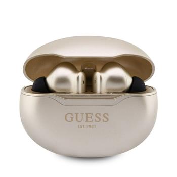 Guess True Wireless Metalic Finish BT5.3 Stereo Earphones Gold