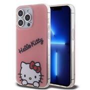 Hello Kitty IML Daydreaming Logo Zadní Kryt pro iPhone 13 Pro Pink