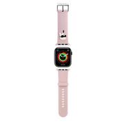 Karl Lagerfeld Karl Head NFT Řemínek pro Apple Watch 38/40/41 Pink