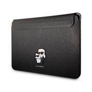 Karl Lagerfeld Saffiano Karl and Choupette Obal na Notebook 13/14" Black