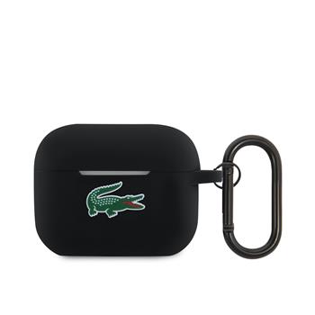 Lacoste Liquid Silicone Croc Logo Pouzdro pro AirPods Pro 2 Black