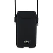 Lacoste PVC Iconic Petit Pique Kapsa na Telefon XL Black