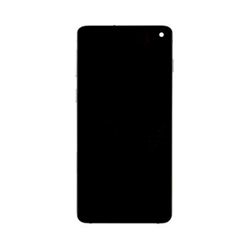 LCD display + Dotyk + Přední Kryt pro Samsung G973 Galaxy S10 Black