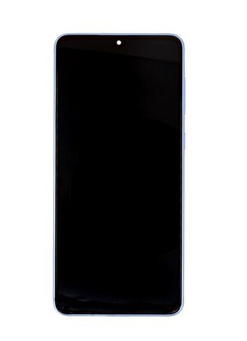 LCD display + Dotyk + Přední kryt Samsung A336B Galaxy A33 5G Awesome Blue (Service Pack)