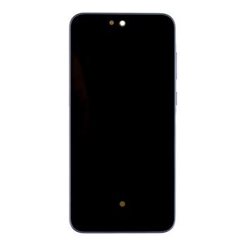 LCD display + Dotyk + Přední kryt Samsung A356B Galaxy A35 5G Black (Service Pack)