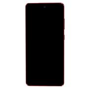 LCD display + Dotyk + Přední Kryt Samsung G780 4G Galaxy S20 FE Cloud Red (Service Pack)