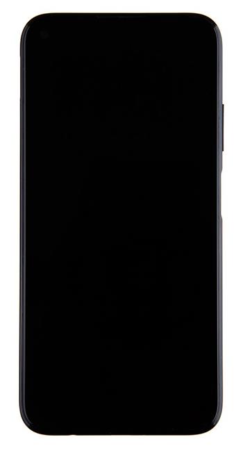 LCD Display + Dotyková Deska + Přední Kryt Huawei P40 Lite Midnight Black