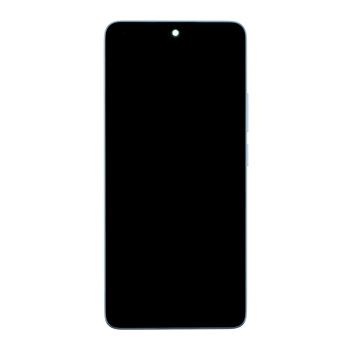 LCD Display + Dotyková Deska + Přední Kryt pro Xiaomi Redmi Note 13 4G Ice Blue (Service Pack)