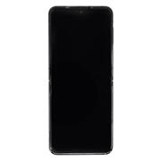 LCD displej + Dotyk + Přední Kryt Samsung F721 Galaxy Z Flip 4 5G Graphite (Service Pack)