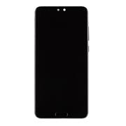 LCD displej + Dotyková Deska + Přední Kryt Huawei P20 Pro Black OLED