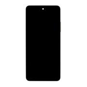 LCD displej + Dotyková Deska + Přední Kryt pro Realme C67 Black (Service Pack)