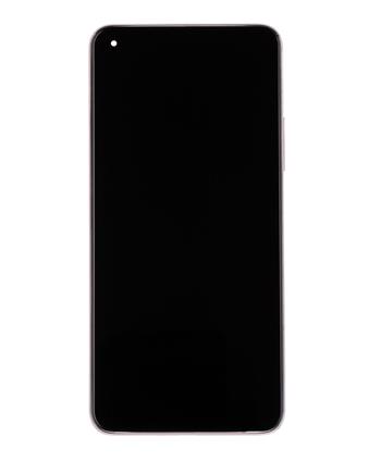 LCD displej + Dotyková Deska + Přední Kryt pro Xiaomi Mi 11 Lite 4G Peach Pink