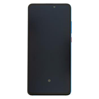 LCD displej + Dotyková Deska + Přední Kryt pro Xiaomi Mi9T/Mi9T Pro Blue