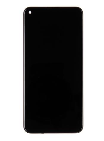 LCD displej + Dotyková Deska + Přední Kryt pro Xiaomi Redmi Note 9T Black (Service Pack)