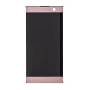 LCD displej + Dotyková Deska + Přední Kryt Sony H4113 Xperia XA2 Pink (Service Pack)