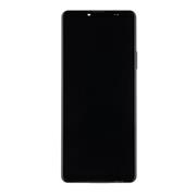 LCD displej + Dotyková Deska + Přední Kryt Sony Xperia 10 IV Black (Service Pack)