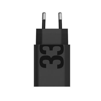 MC-332 Motorola USB-A 33W Cestovní nabíječka Black (Service Pack)