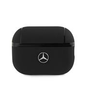 Mercedes Kožené Pouzdro pro AirPods Pro 2 Black