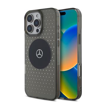 Mercedes PC/TPU Star Pattern MagSafe Zadní Kryt pro iPhone 16 Pro Black