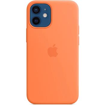 MHKN3ZM/A Apple Silikonový kryt vč. Magsafe pro iPhone 12 mini Kumquat