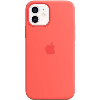 MHL03ZE/A Apple Silikonový Kryt vč. MagSafe pro iPhone 12/12 Pro Pink Citrus