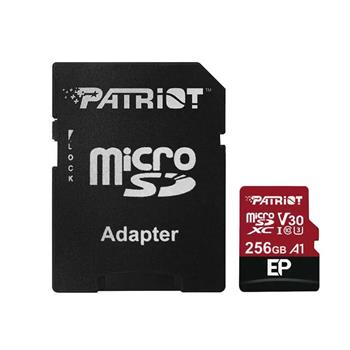 microSDXC 256GB Patriot A1 Class 10 vč. Adaptéru