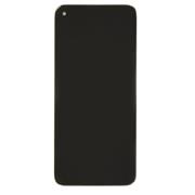 Motorola G8 LCD displej + Dotyková Deska + Přední Kryt Black (Service Pack)