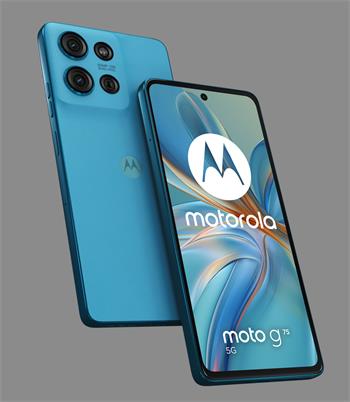 Motorola Moto G75 5G 8+256GB Aqua Blue (3r. pojišt. proti poškození + 1r. záruky navíc)