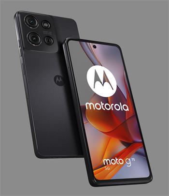 Motorola Moto G75 5G 8+256GB Charcoal Grey (3r. pojišt. proti poškození + 1r. záruky navíc)