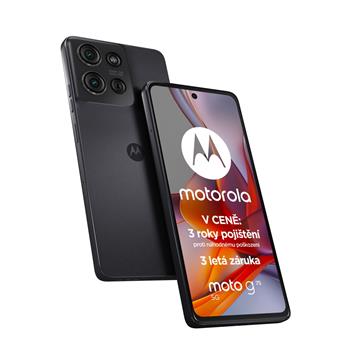 Motorola Moto G75 5G 8GB/256GB Charcoal Grey (3r. pojišt. proti poškození + 1r. záruky navíc)