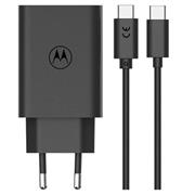 Motorola TurboPower 68W GaN Síťová nabíječka + USB-C Kabel 6.5A Black